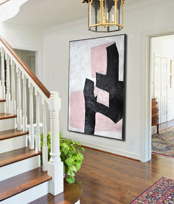 Black and Pink Wall Art
