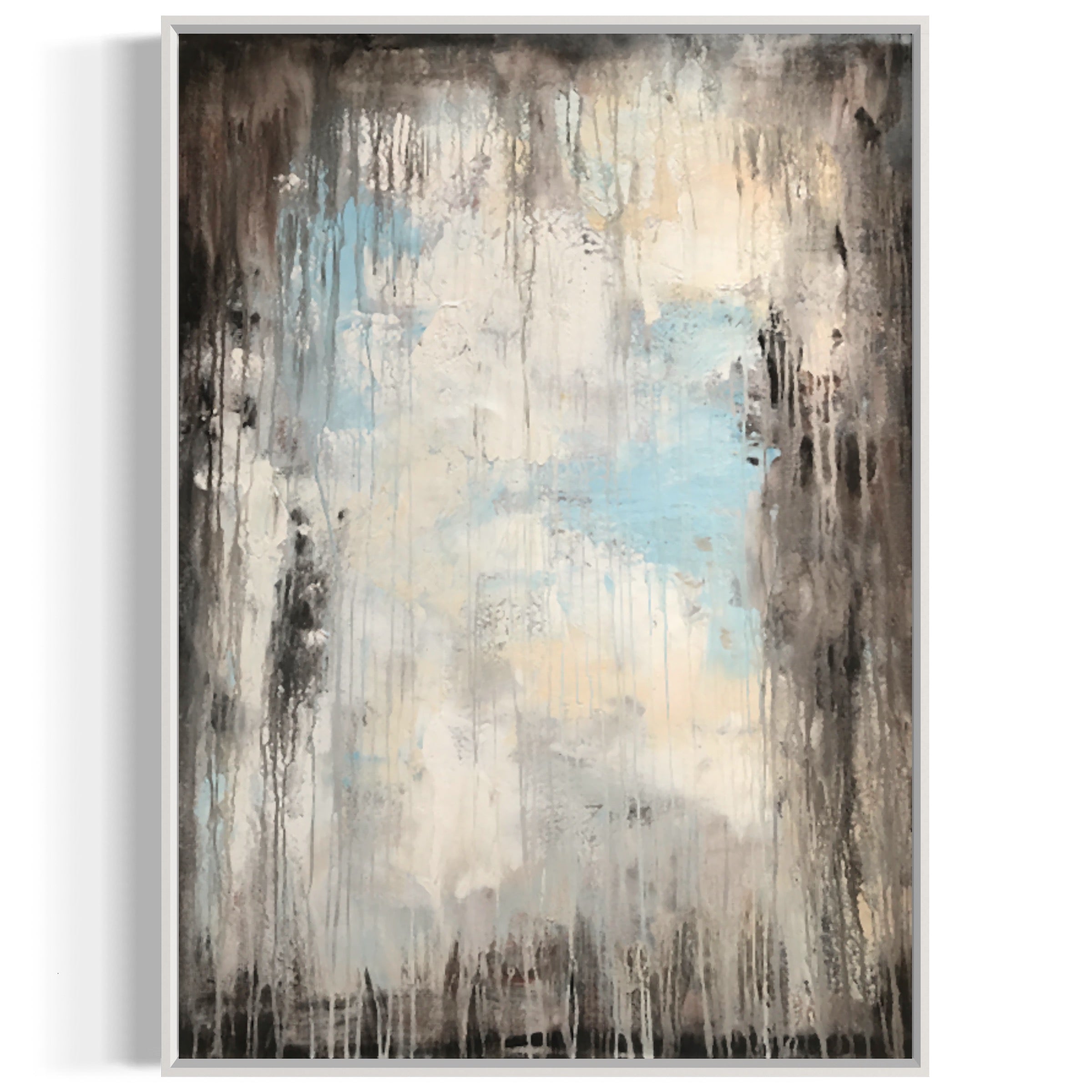 Gefallene Regentropfen