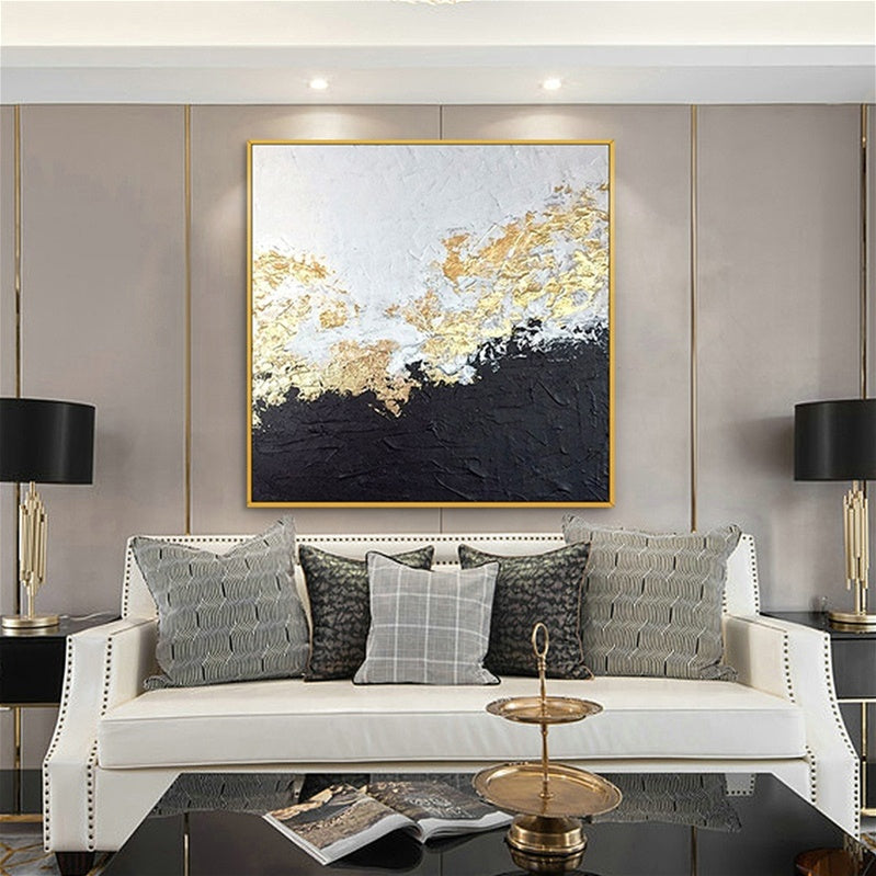 Beautiful Black and Golden Wall Art
