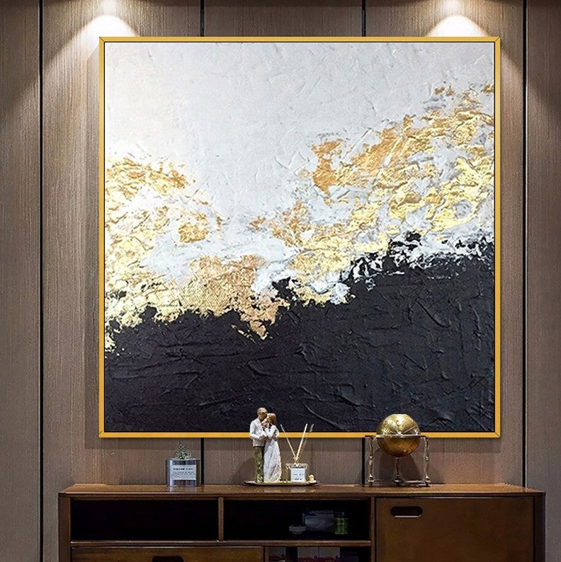 Beautiful Black and Golden Wall Art