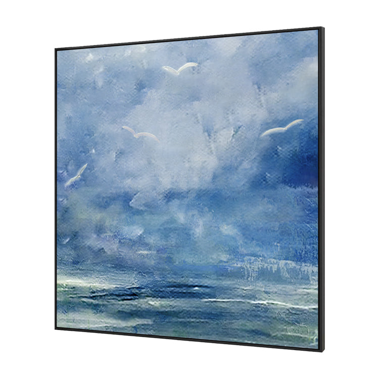 Mächtiger blauer Tag