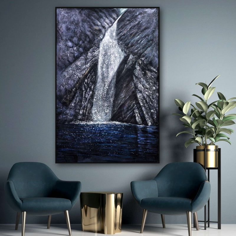 Mountain Waterfall